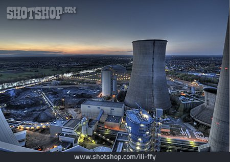 
                Kraftwerk, Kernkraftwerk, Kohlelager                   