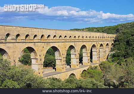 
                Brücke, Römisch, Aquädukt, Pont Du Gard                   