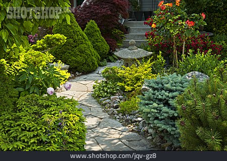 
                Garden, Front Garden, House Entrance, Garden Decoration                   