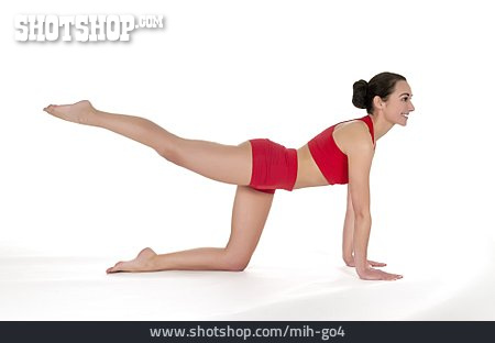 
                Gymnastik, Sportlerin, Workout                   