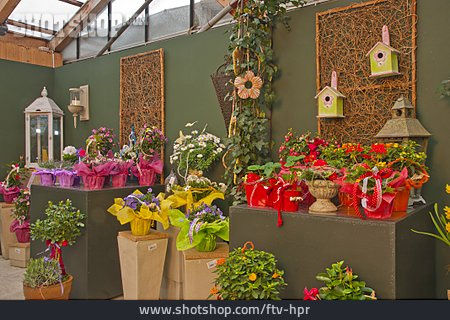 
                Ausstellung, Gartendekoration                   