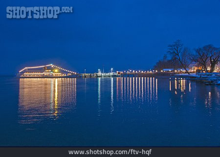 
                Schiff, Beleuchtet, Chiemsee                   
