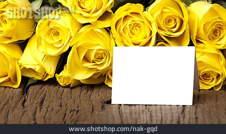 
                Blumengruß, Rosenstrauß, Grußkarte                   