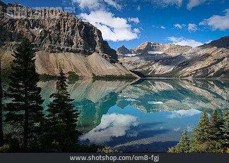 
                Kanada, Banff-nationalpark, Bow Lake                   
