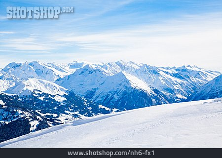 
                Berglandschaft, Schweizer Alpen                   