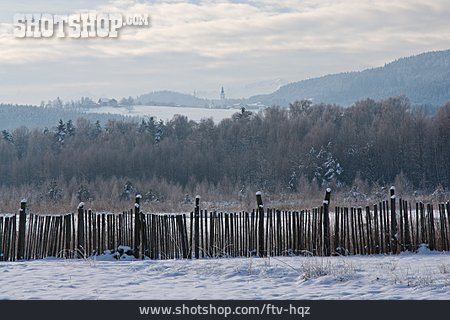 
                Winterlandschaft, Bayern, Ainring                   