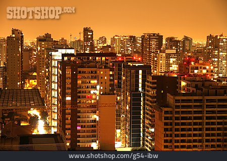 
                Stadtansicht, Großstadt, Santiago De Chile                   