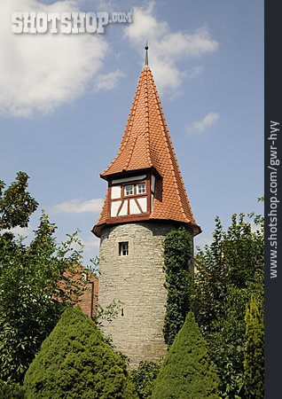 
                Turm, Wehrturm, Marktbreit                   