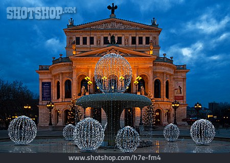 
                Brunnen, Opernplatz, Frankfurt Am Main, Alte Oper                   