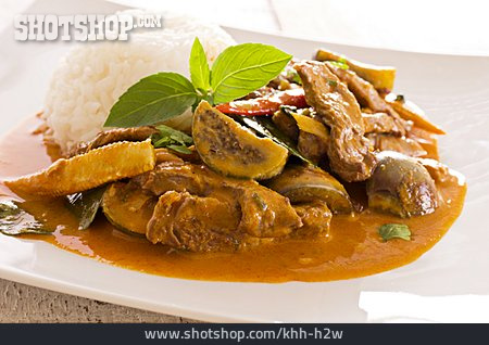
                Curry, Thailändische Küche                   