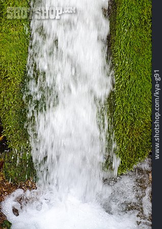 
                Wasserfall, Almbachklamm                   