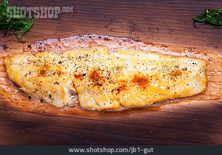 
                Fischfilet, Seezunge, Plank Grilling                   