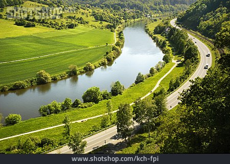 
                Fluss, Neckar                   