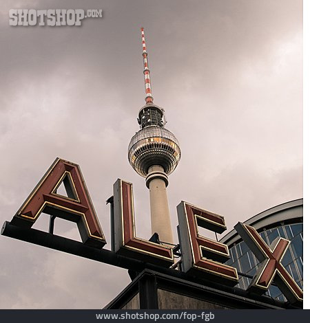 
                Berlin, Fernsehturm, Alexanderplatz, Alex                   