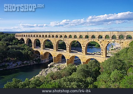 
                Bridge, Aqueduct, Pont Du Gard                   