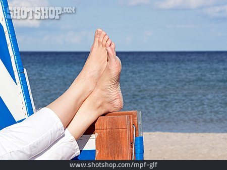 
                Beach Chair, Foot, Relax                   
