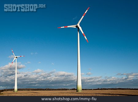 
                Feld, Windenergie, Windrad                   