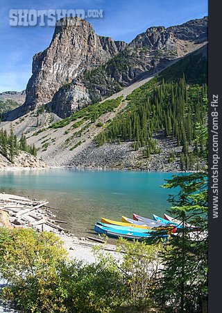 
                See, Kanada, Banff-nationalpark, Moraine Lake                   