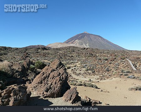 
                Vulkan, Teneriffa, Pico Del Teide, Vulkanlandschaft                   