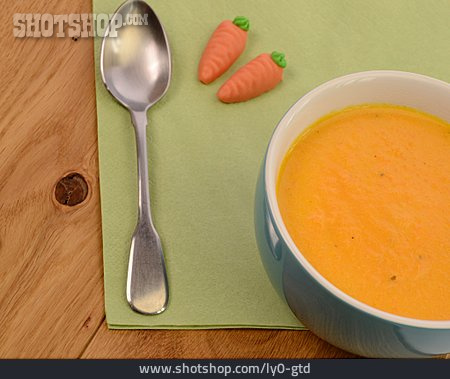 
                Carrot Ginger Soup                   
