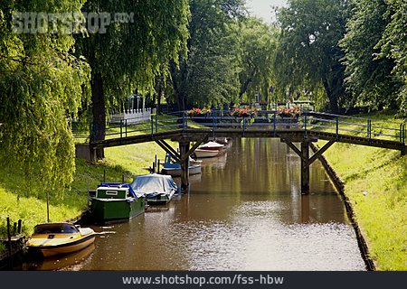 
                Kanal, Gracht, Friedrichstadt                   