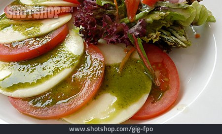 
                Italienische Küche, Tomate-mozzarella, Caprese                   