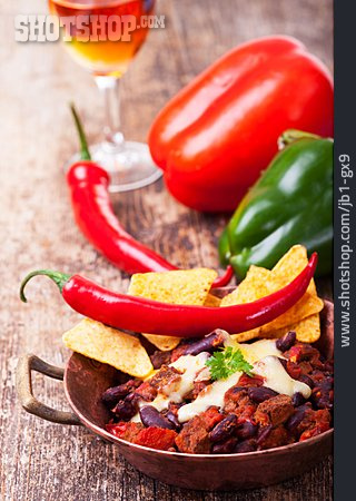
                Chili Con Carne, Mexikanische Küche                   