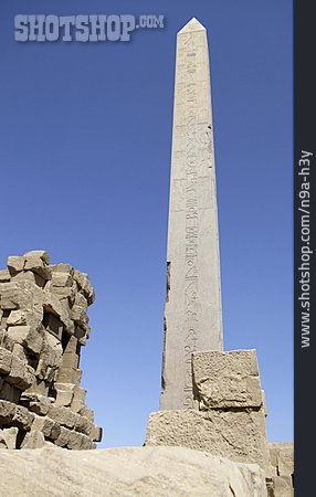
                ägypten, Obelisk, Luxor                   