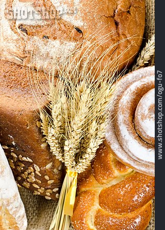 
                Brot, Getreideähren                   