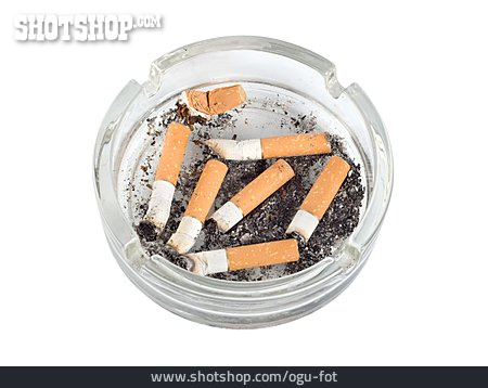 
                Ashtray, Cigarette Stub                   