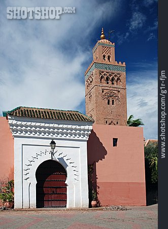 
                Moschee, Koutoubia-moschee, Marrakesch                   