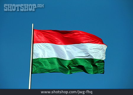 
                Nationalflagge, Ungarn                   