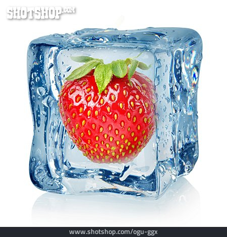 
                Erdbeere, Frische, Eingefroren, Tiefgefroren                   