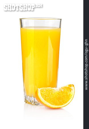 
                Saft, Orangensaft, Saftglas                   