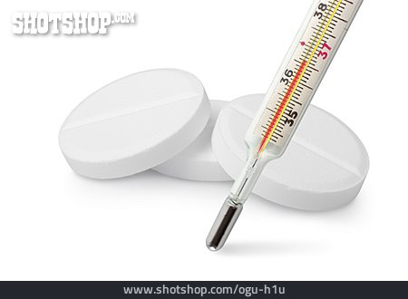 
                Tablette, Fieberthermometer                   