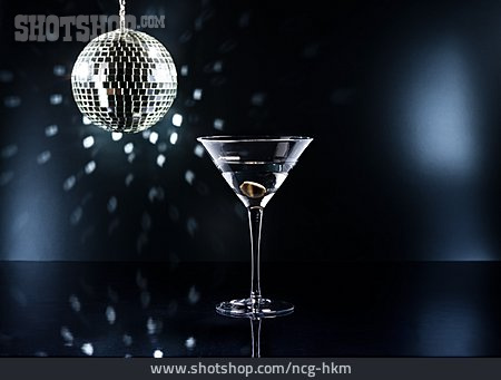 
                Cocktail, Diskokugel, Martini                   