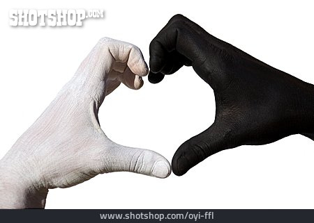 
                Handzeichen, Hand                   