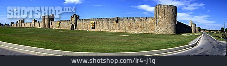 
                Stadtmauer, Stadtbefestigung, Aigues-mortes                   