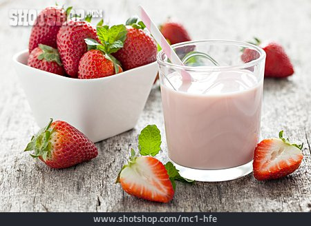 
                Milchshake, Erdbeershake, Erdbeermilchshake                   