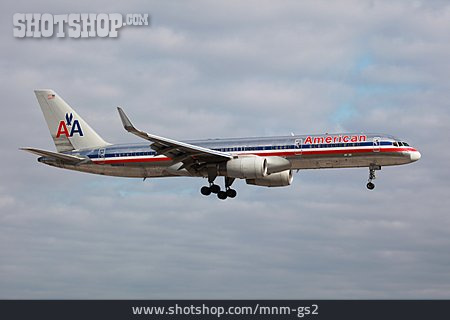 
                Flugzeug, American Airlines, Boeing 757                   