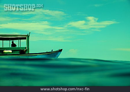 
                Fischerboot, Kutter, Malediven                   