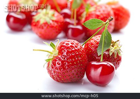 
                Erdbeere, Kirsche                   