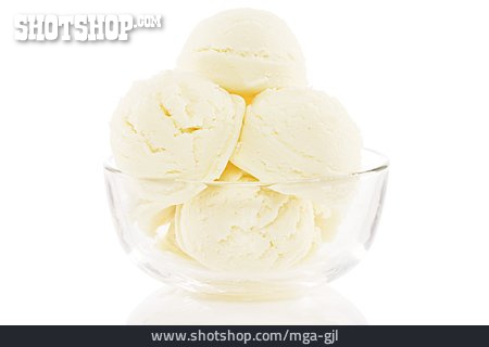 
                Eis, Eiscreme, Vanilleeis                   