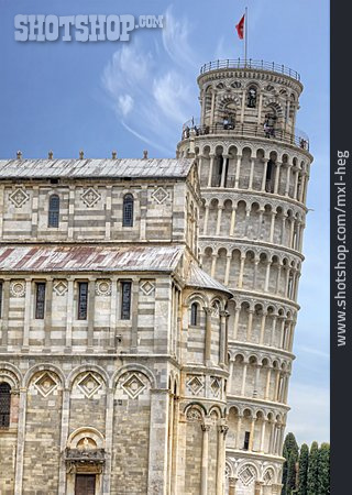 
                Pisa, Schiefer Turm, Schiefer Turm Von Pisa, Santa Maria Assunta                   