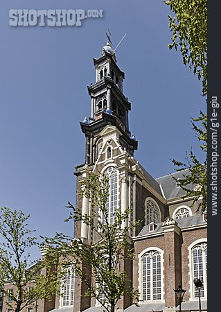 
                Kirche, Kirchturm, Westerkerk                   