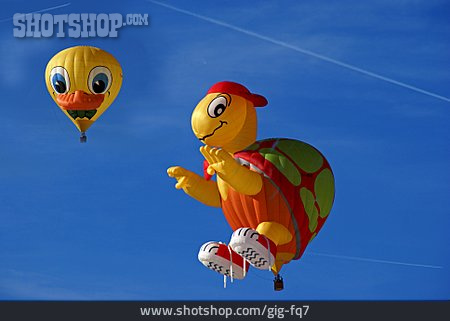 
                Heißluftballon, Ballonfestival                   