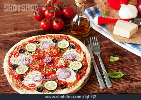 
                Vegetarisch, Pizza, Vegetarische Pizza                   