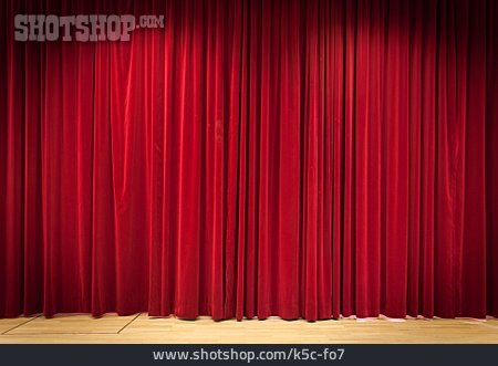 
                Curtain, Theater, Show                   