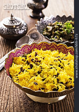 
                Orientalische Küche, Reisgericht, Tahchin                   