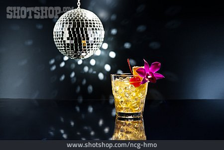 
                Drink, Cocktail, Diskokugel, Mai Tai                   